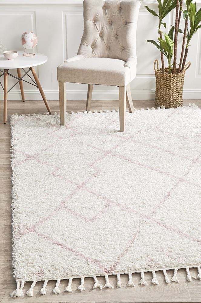 Saffron Pink Runner Rug : 44