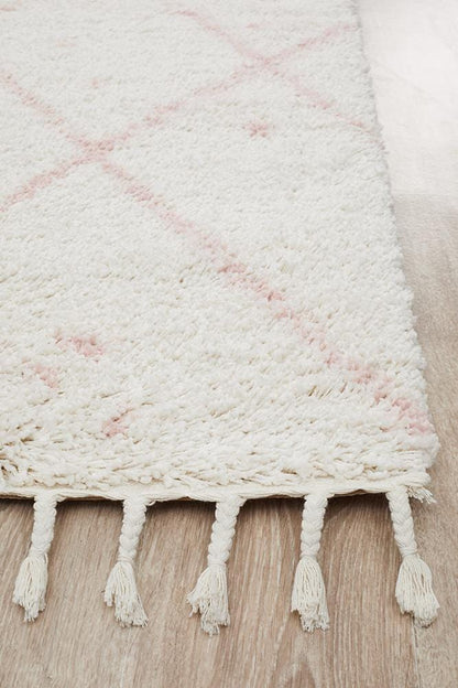 Saffron Pink Runner Rug : 44