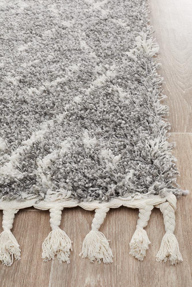 Saffron Silver Runner Rug : 55