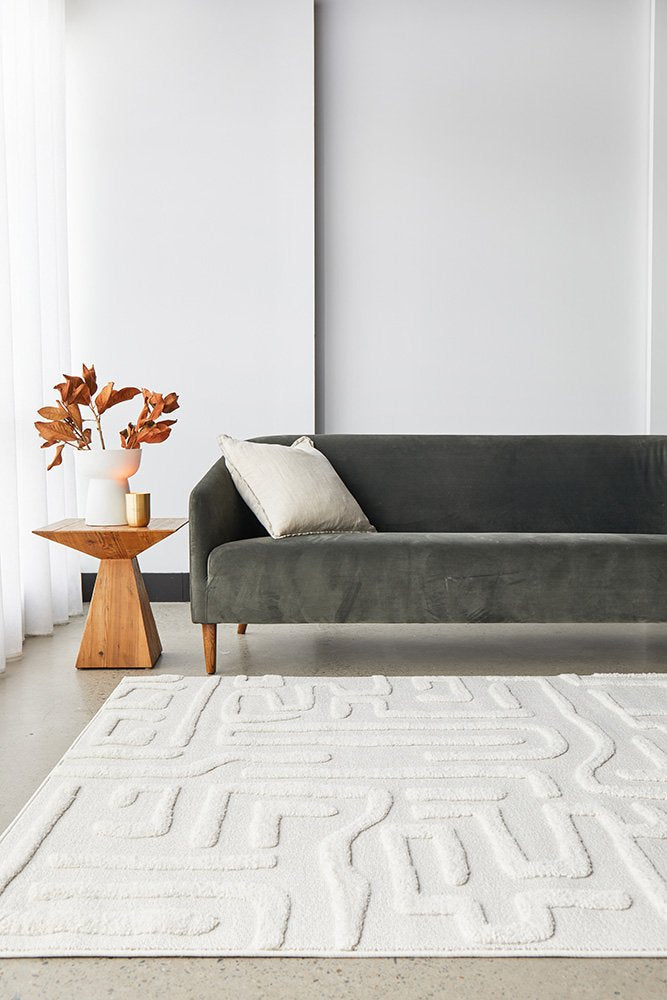 Serenade Arlo In White Rug