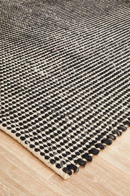 Skandi Black Rug