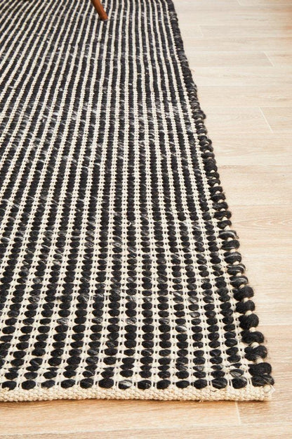 Skandi Black Rug