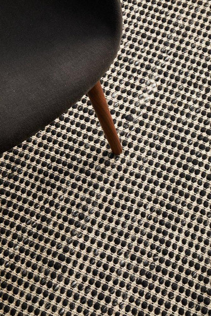 Skandi Black Rug