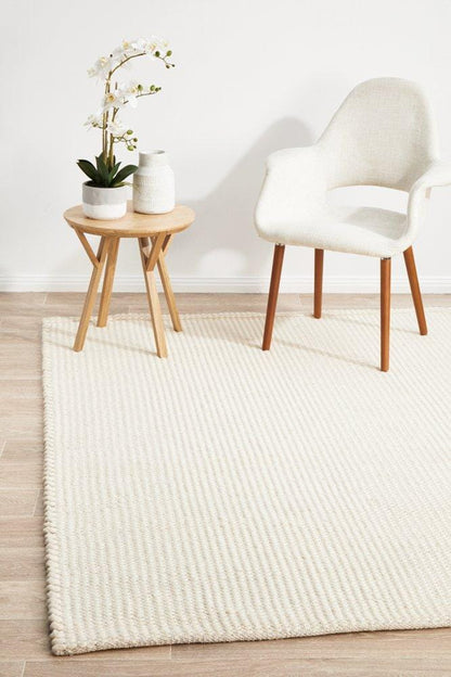 Skandi White Rug