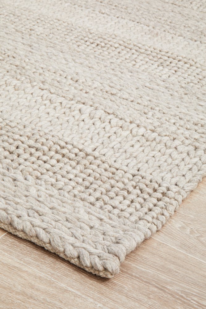 Skandi Braid Grey Rug