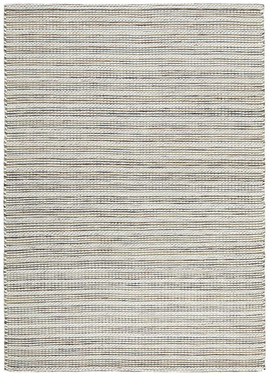 Skandi Silver & Ivory Rug