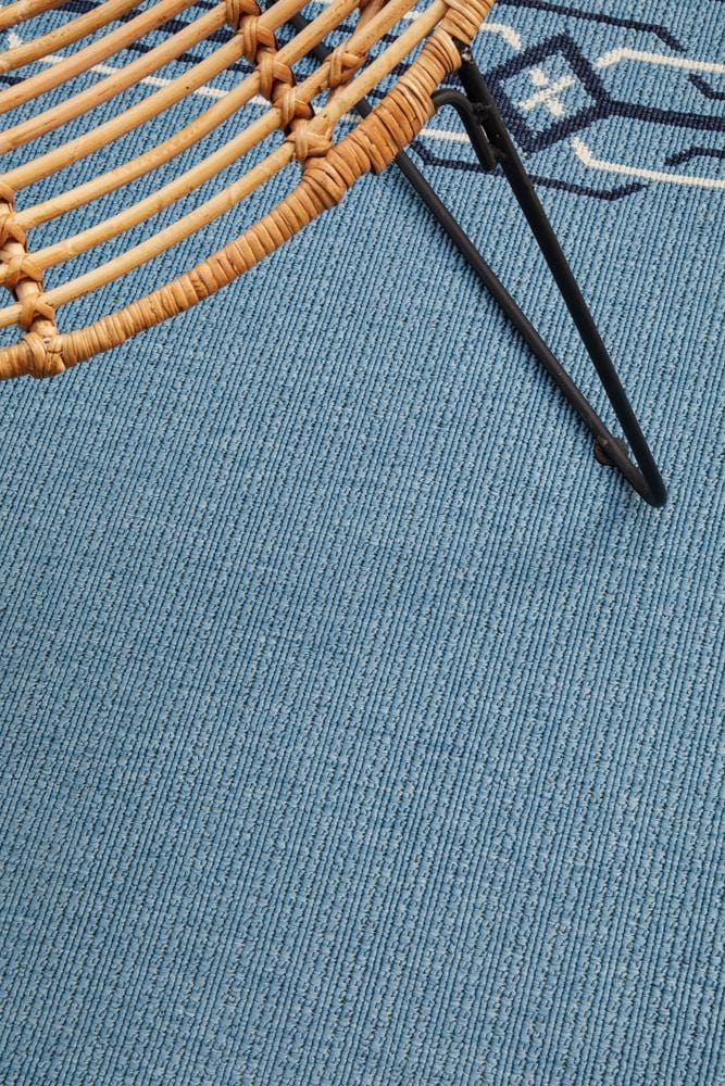 Seaside Borders Blue Rug