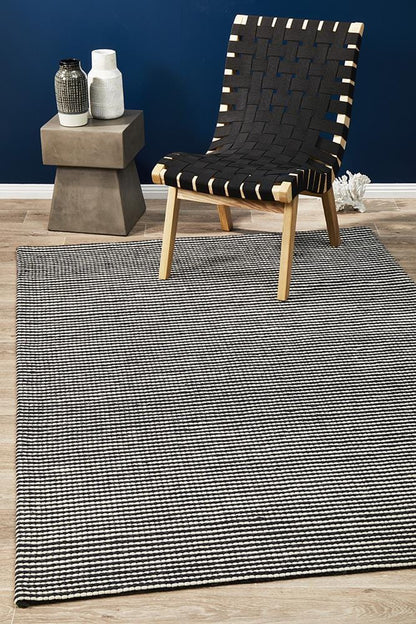 Studio Black & White Stripes Rug