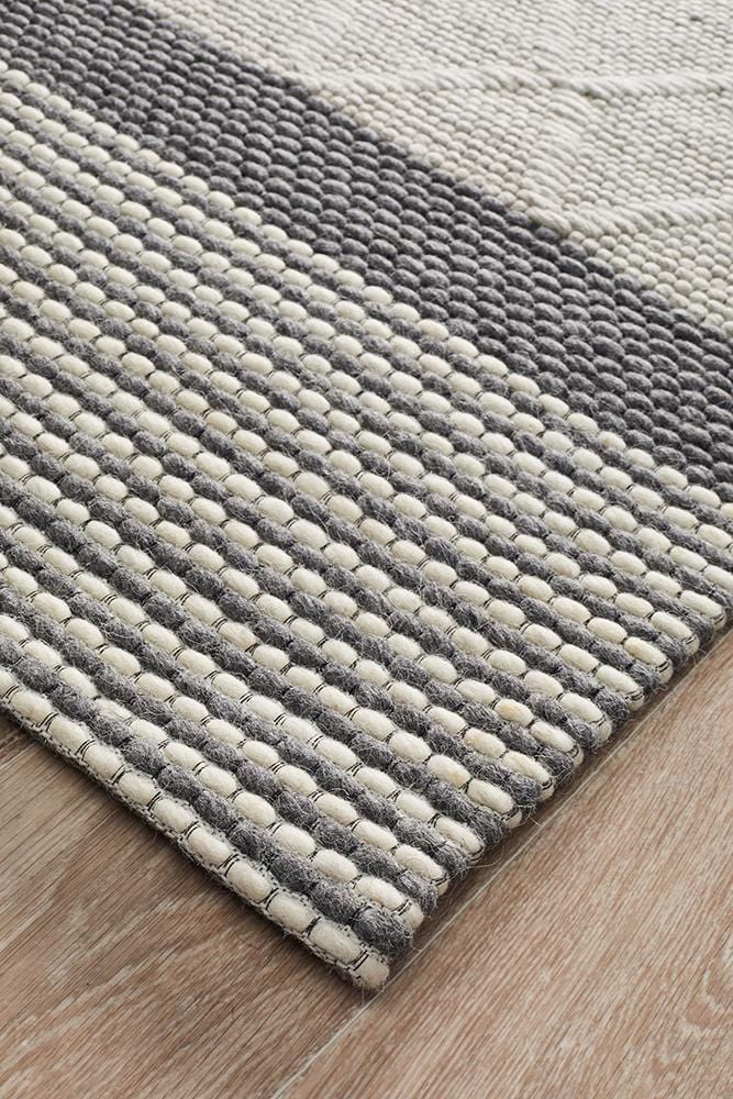 Studio Silver Texture Rug