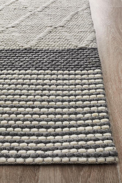 Studio Silver Texture Rug