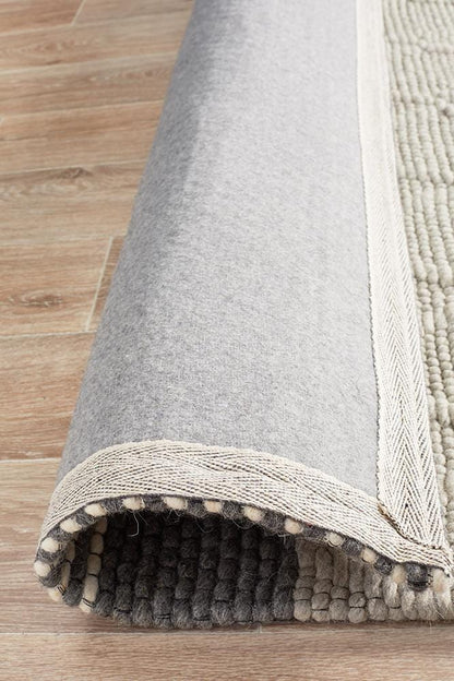 Studio Silver Texture Rug