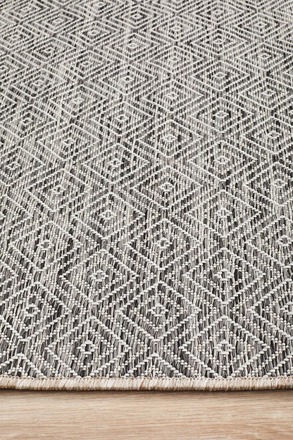 Terrace Grey Runner Rug : 5500