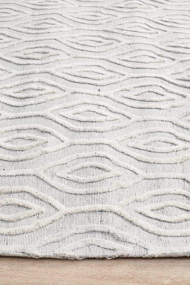 Visions White Rug