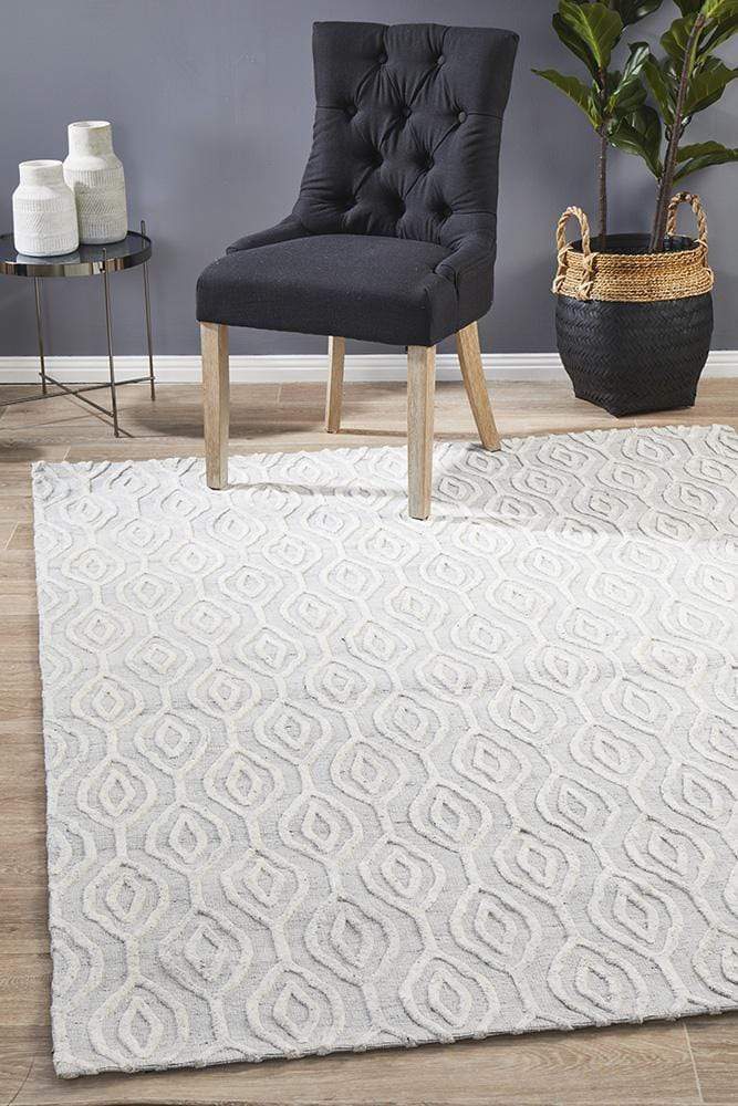 Visions White Rug