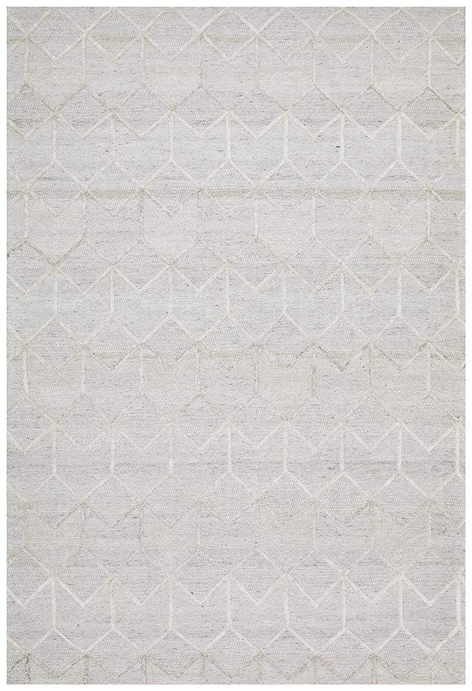 Visions Snow Grey Rug