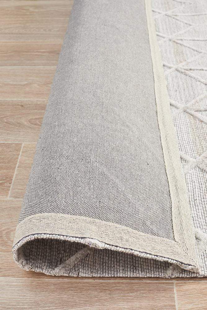 Visions Snow Grey Rug