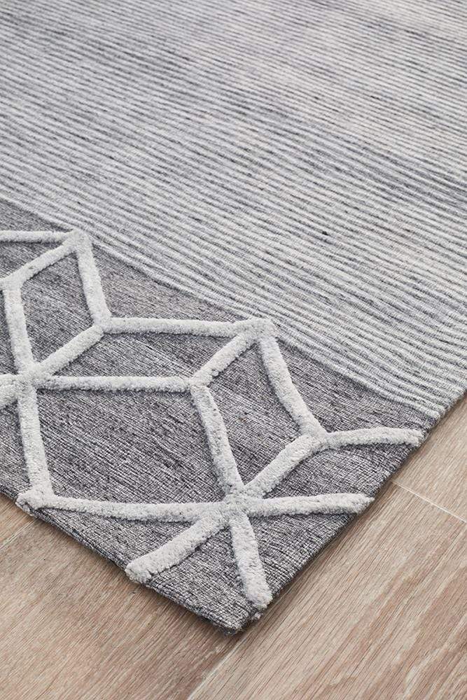 Visions Winter Grey Rug