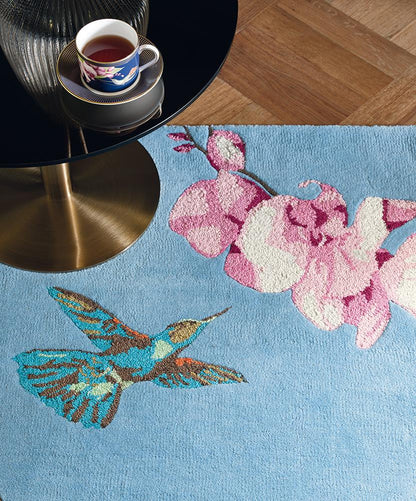 Wedgwood Hummingbird Blue Rug 37808