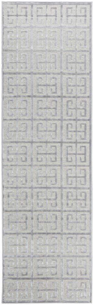 Manhattan York Silver Runner Rug