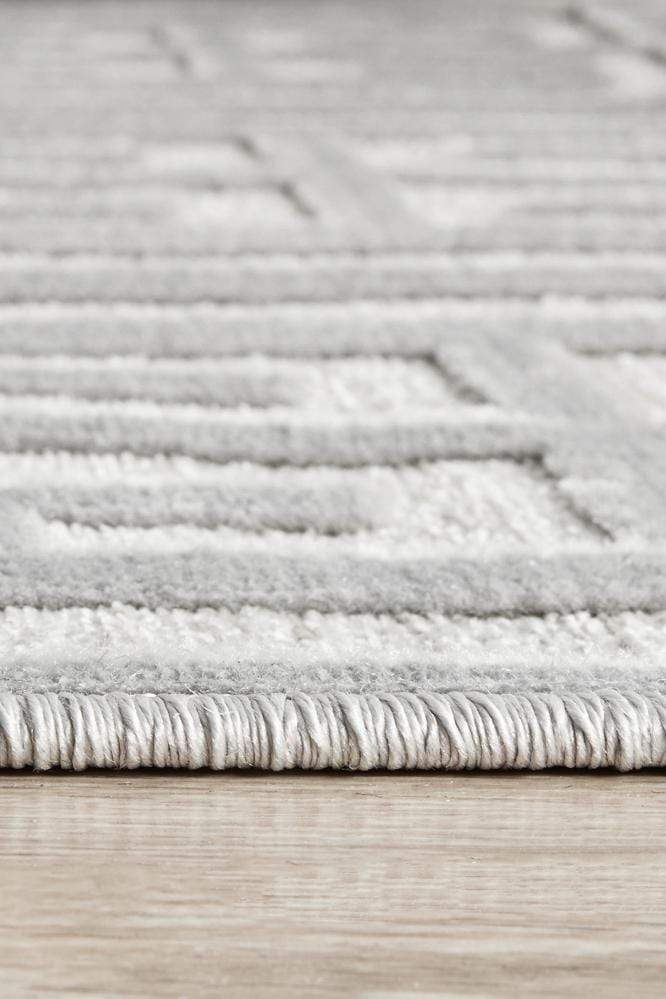 Manhattan York Silver Runner Rug