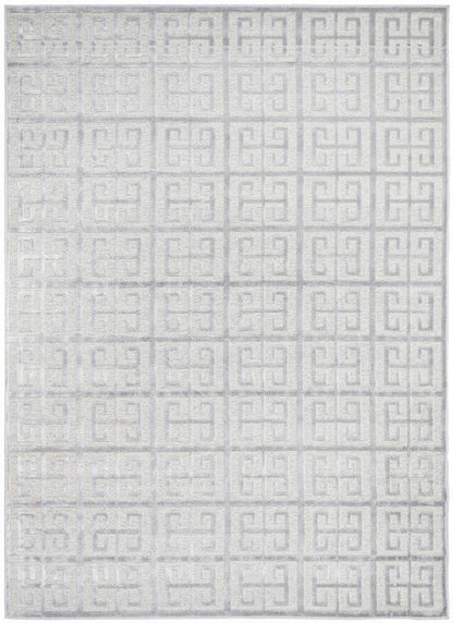 Manhattan York Silver Rug