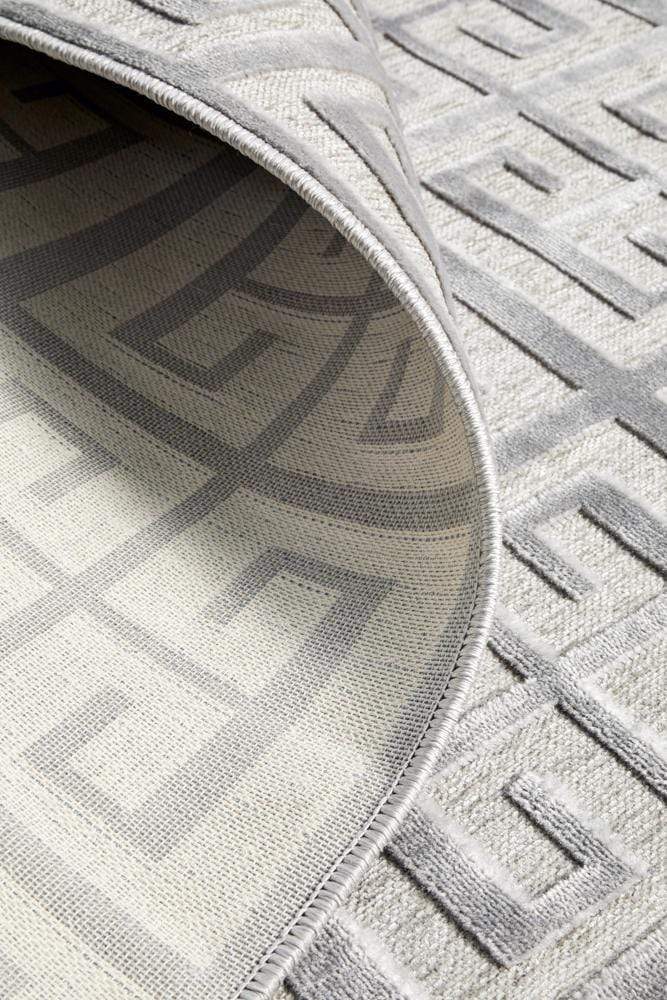 Manhattan York Silver Rug