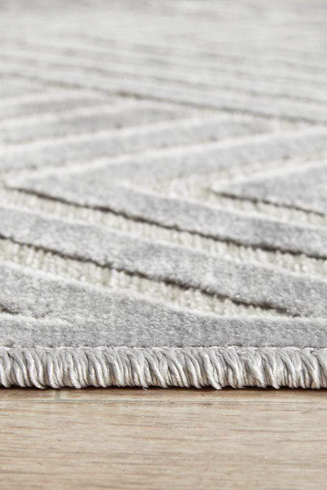 Manhattan Silver Runner Rug