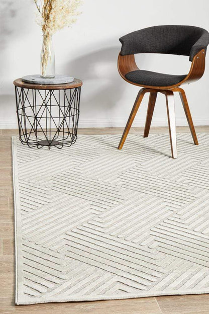 Manhattan Natural White Rug